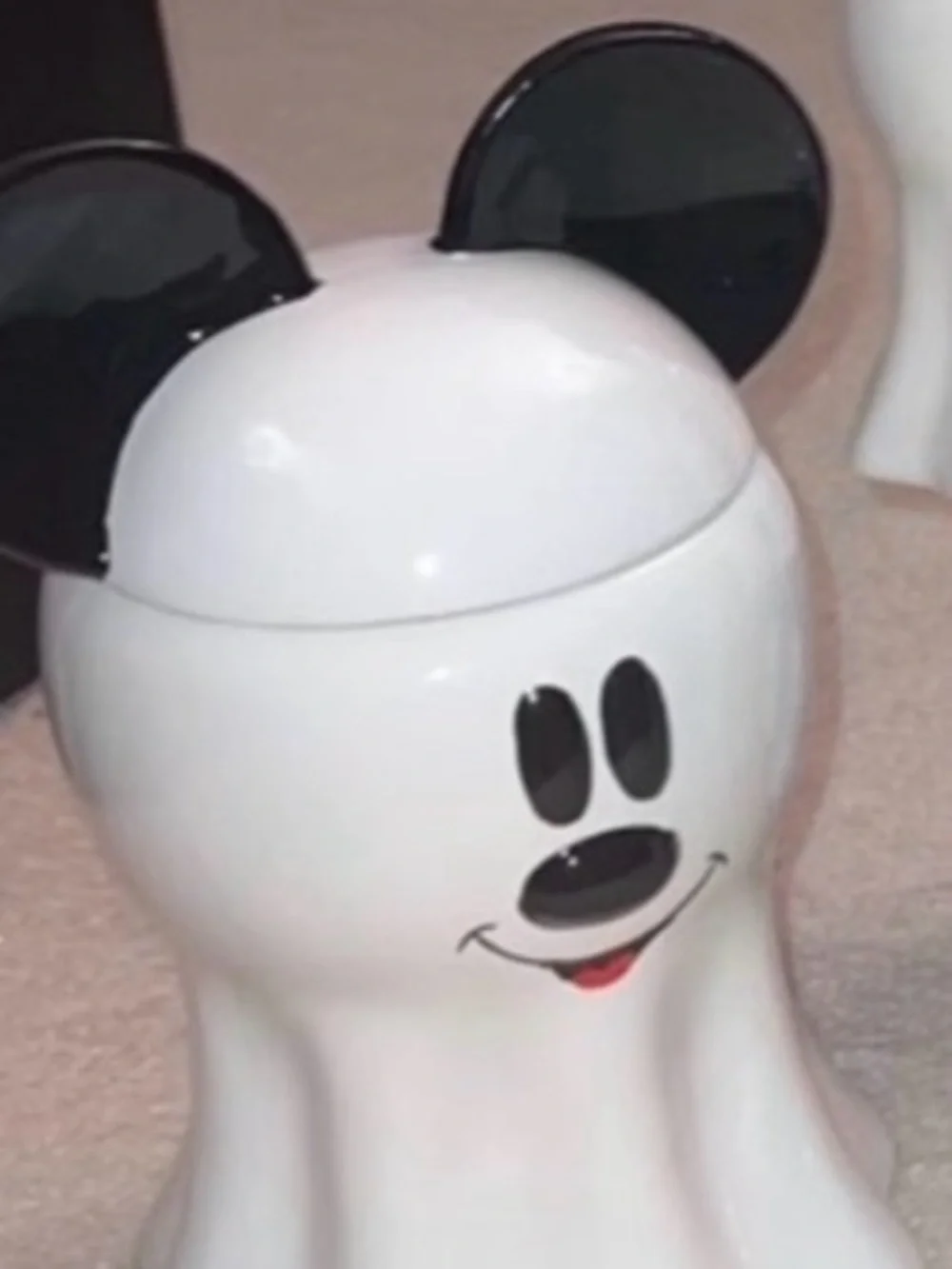 Mickey Mouse Ghost Cookie Jar - Decorative Home Accent